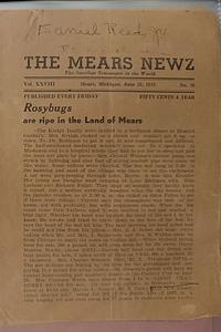Page 1 of Rosybugs are ripe in the Land of Mears
