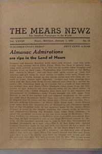 Page 1 of Almanac Admirations are ripe in the Land of Mears