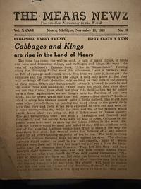 Page 1 of Cabbages and Kings are ripe in the Land of Mears
