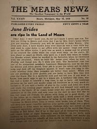 Page 1 of June Brides are ripe in the Land of Mears