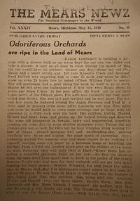 Page 1 of Odoriferous Orchards are ripe in the Land of Mears