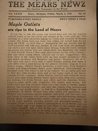 Page 1 of Maple Outlets are ripe in the Land of Mears